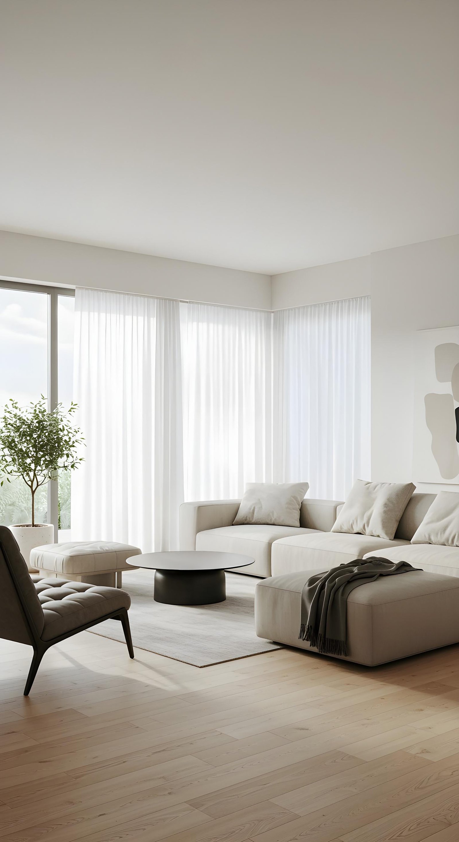 Interior elegante para formulario Propiedades