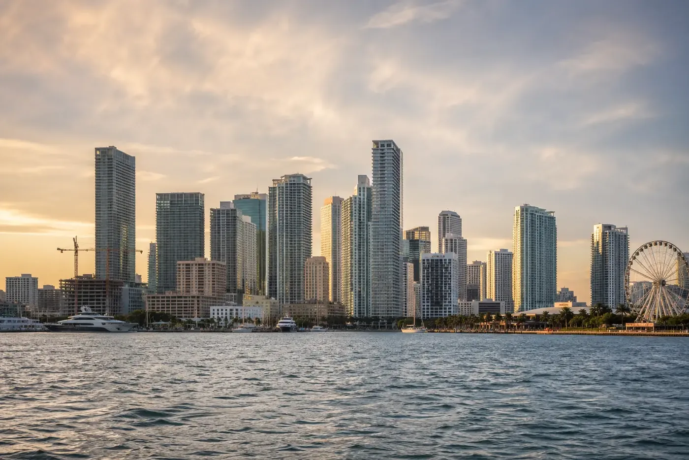 Panorámica de Miami para formulario de inversión extranjera