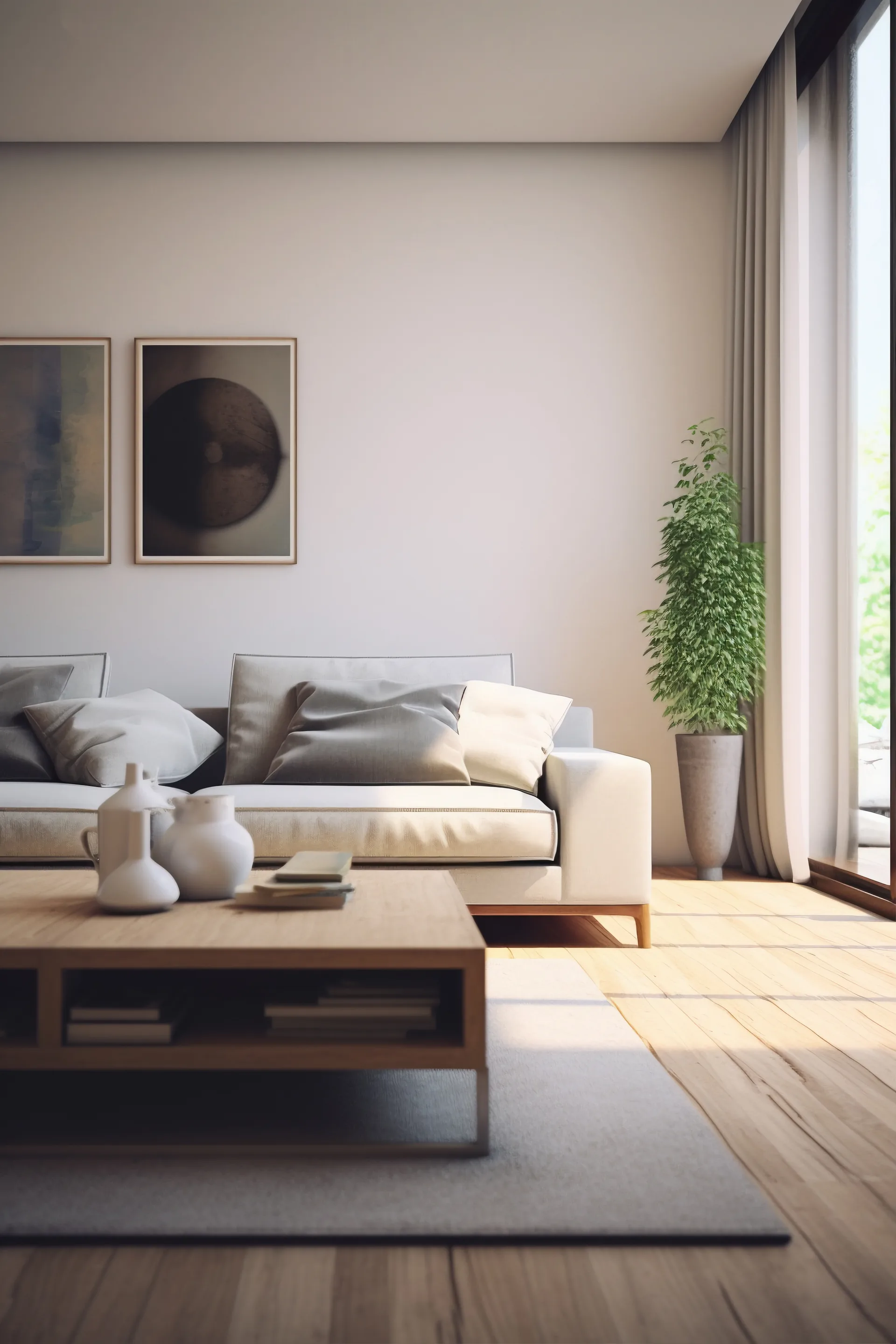Interior moderno para formulario Home